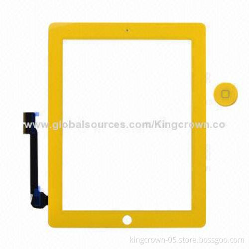 Original Touch Screen Digitizer for iPad 2/3/4, Blue/Pink/Red/Orange/Green